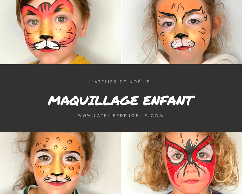 Maquillage enfant Bordeaux, Gironde et Aquitaine